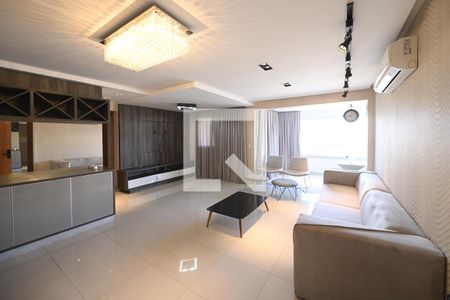 Sala de apartamento para alugar com 2 quartos, 78m² em Jardim Goiás, Goiânia