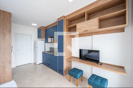 Sala de kitnet/studio para alugar com 1 quarto, 30m² em Vila Clementino, São Paulo