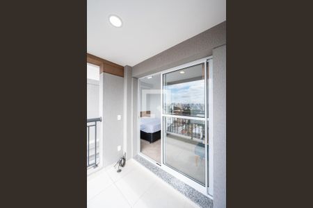 Varanda de kitnet/studio para alugar com 1 quarto, 30m² em Vila Clementino, São Paulo