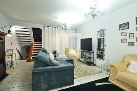 Sala de casa à venda com 3 quartos, 270m² em Utinga, Santo André
