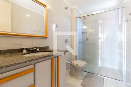 Banheiro Social de apartamento para alugar com 2 quartos, 87m² em Boa Vista, Curitiba