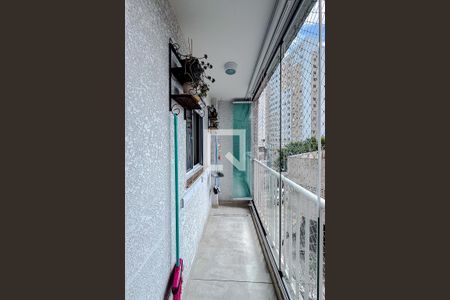 Varanda da Sala de apartamento à venda com 3 quartos, 65m² em Brás, São Paulo