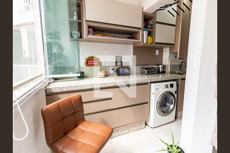 Varanda e Area de Serviço de apartamento para alugar com 3 quartos, 65m² em Brás, São Paulo