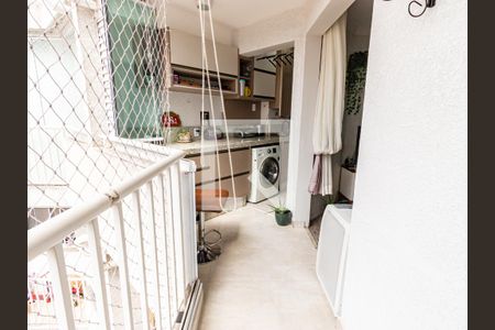 Varanda e Area de Serviço de apartamento para alugar com 3 quartos, 65m² em Brás, São Paulo