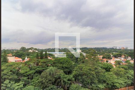 Vista da Varanda da Sala de apartamento para alugar com 1 quarto, 33m² em Santo Amaro, São Paulo