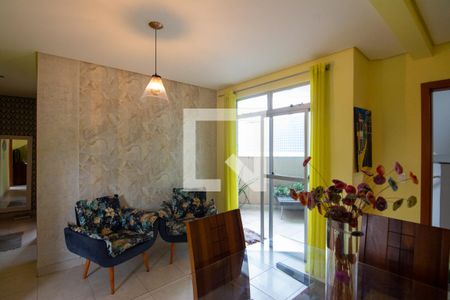 Sala de apartamento à venda com 3 quartos, 70m² em Camargos, Belo Horizonte