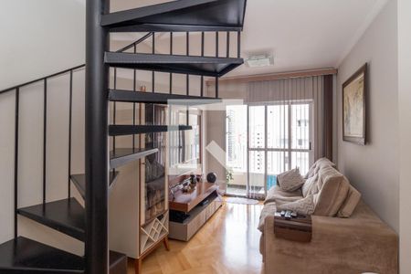 Sala de apartamento à venda com 3 quartos, 131m² em Vila Gomes Cardim, São Paulo