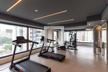 Apartamento para alugar com 39m², 2 quartos e 1 vaga Apartamento para alugar com 39m², 2 quartos e 1 vagaÁrea comum - Academia