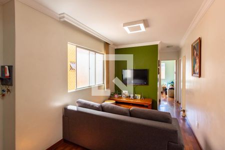Sala  de apartamento à venda com 3 quartos, 65m² em Estoril, Belo Horizonte