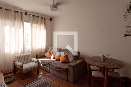 Sala de apartamento para alugar com 2 quartos, 65m² em Balneario Cidade Atlantica, Guarujá