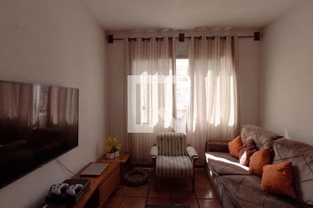 Sala de apartamento para alugar com 2 quartos, 65m² em Balneario Cidade Atlantica, Guarujá