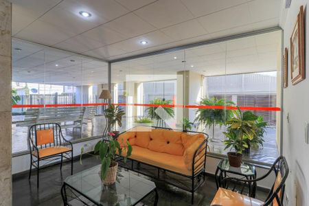 Hall Social de apartamento para alugar com 2 quartos, 102m² em Santo Amaro, São Paulo