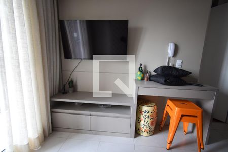 Sala de apartamento à venda com 1 quarto, 29m² em Vila Romana, São Paulo