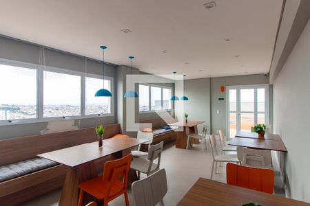 Apartamento para alugar com 39m², 2 quartos e 1 vagaÁrea comum - Salão de festas