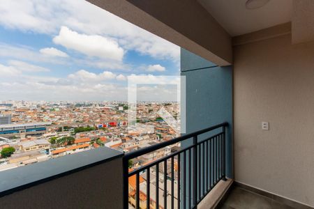 Varanda de apartamento para alugar com 2 quartos, 39m² em Vila Tolstoi, São Paulo