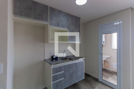 Cozinha de apartamento para alugar com 2 quartos, 39m² em Vila Tolstoi, São Paulo