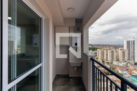 Varanda de apartamento para alugar com 2 quartos, 39m² em Vila Tolstoi, São Paulo
