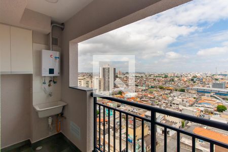 Varanda de apartamento para alugar com 2 quartos, 39m² em Vila Tolstoi, São Paulo