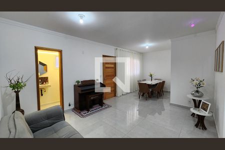 Sala de casa para alugar com 3 quartos, 140m² em Embaré, Santos