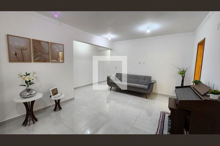 Sala de casa para alugar com 3 quartos, 140m² em Embaré, Santos