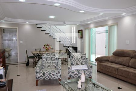 Sala de casa à venda com 4 quartos, 400m² em Cerâmica, São Caetano do Sul