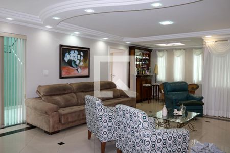 Sala de casa para alugar com 4 quartos, 400m² em Cerâmica, São Caetano do Sul