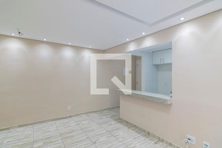 Sala de apartamento para alugar com 3 quartos, 68m² em Vila Valparaiso, Santo André
