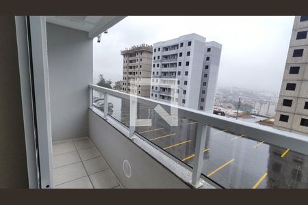 Sala - Sacada de apartamento à venda com 3 quartos, 54m² em Jardim Carlos Gomes, Jundiaí