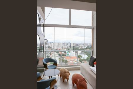 Vista da Sala de apartamento à venda com 2 quartos, 140m² em Perdizes, São Paulo