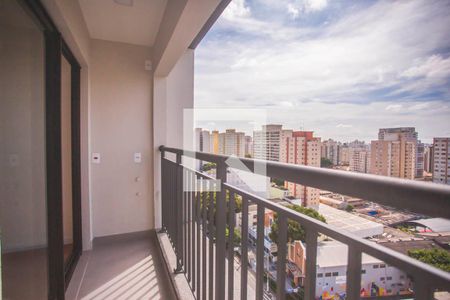 Varanda de kitnet/studio para alugar com 1 quarto, 26m² em Mirandópolis, São Paulo