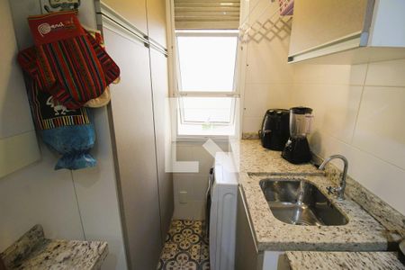 Apartamento à venda com 76m², 3 quartos e 1 vagaCozinha e Área de Serviço