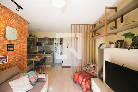 Sala de apartamento à venda com 3 quartos, 76m² em Marechal Rondon, Canoas