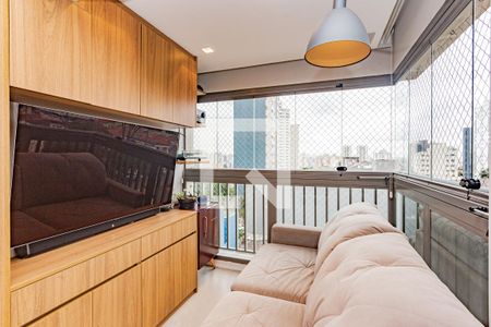 Varanda da Sala de apartamento para alugar com 2 quartos, 56m² em Cambuci, São Paulo