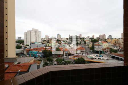 Sacada da Sala de apartamento à venda com 2 quartos, 60m² em Vila Pires, Santo André