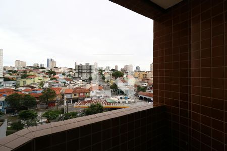 Sacada da Sala de apartamento à venda com 2 quartos, 60m² em Vila Pires, Santo André