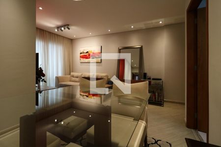 Sala de Jantar de apartamento à venda com 2 quartos, 60m² em Vila Pires, Santo André