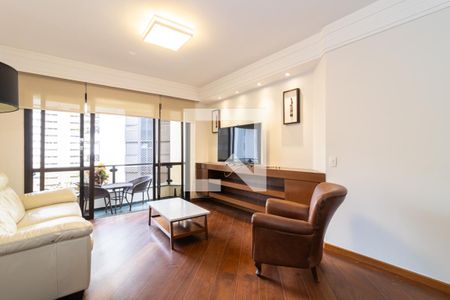 Sala de apartamento para alugar com 3 quartos, 137m² em Vila Nova Conceição, São Paulo