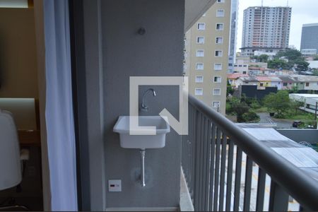 Varanda do Quarto de apartamento para alugar com 1 quarto, 25m² em Ipiranga, São Paulo
