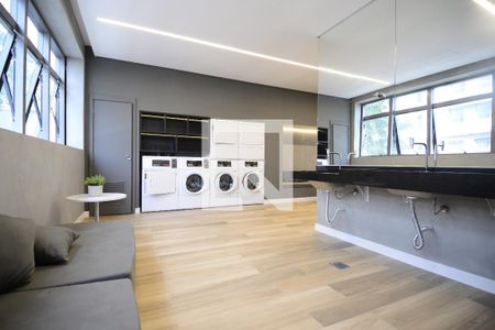 Studio para alugar com 25m², 1 quarto e sem vagaLavanderia