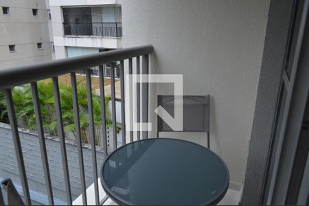 Varanda do Quarto de apartamento para alugar com 1 quarto, 25m² em Ipiranga, São Paulo