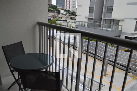 Varanda do Quarto de apartamento para alugar com 1 quarto, 25m² em Ipiranga, São Paulo