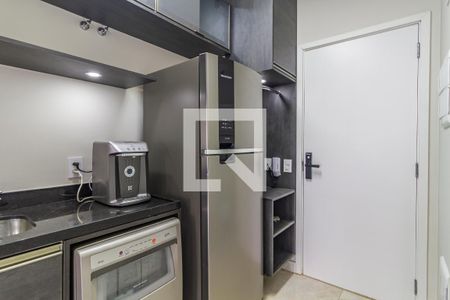 Cozinha de kitnet/studio à venda com 1 quarto, 25m² em Pinheiros, São Paulo