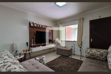 Sala de casa à venda com 3 quartos, 110m² em Jardim Santo Antônio, Santo André