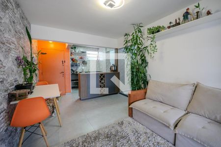 Sala de apartamento para alugar com 1 quarto, 56m² em Bela Vista, São Paulo