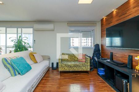 Sala de apartamento à venda com 2 quartos, 111m² em Brooklin Paulista, São Paulo