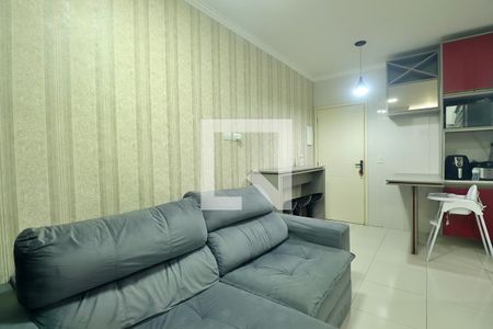 Sala de apartamento para alugar com 2 quartos, 48m² em Parque Capuava, Santo André