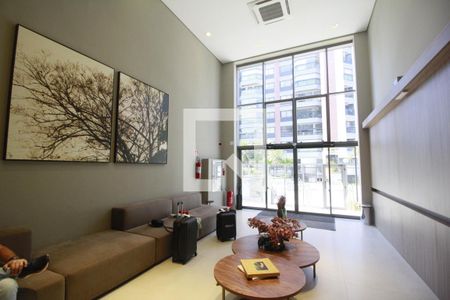 Studio para alugar com 21m², 1 quarto e sem vagaHall Social