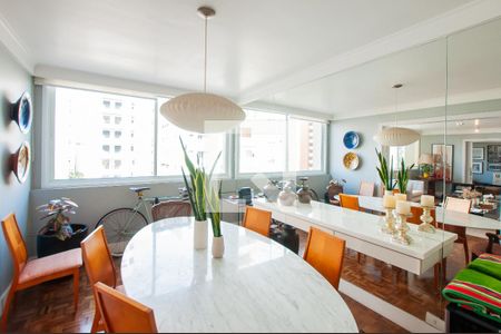 Sala de Jantar de apartamento à venda com 4 quartos, 191m² em Jardim Paulista, São Paulo