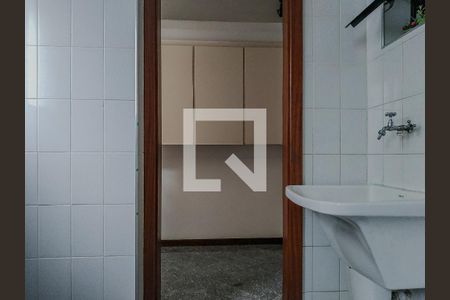 Área de Serviço de apartamento para alugar com 3 quartos, 118m² em Barra Funda, Guarujá