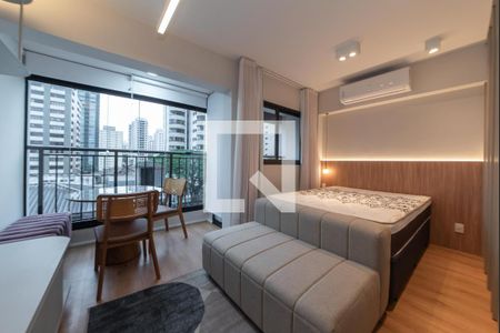 Quarto de kitnet/studio para alugar com 1 quarto, 25m² em Campo Belo, São Paulo